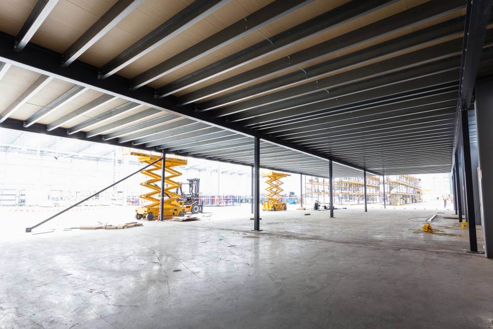 raised girder section