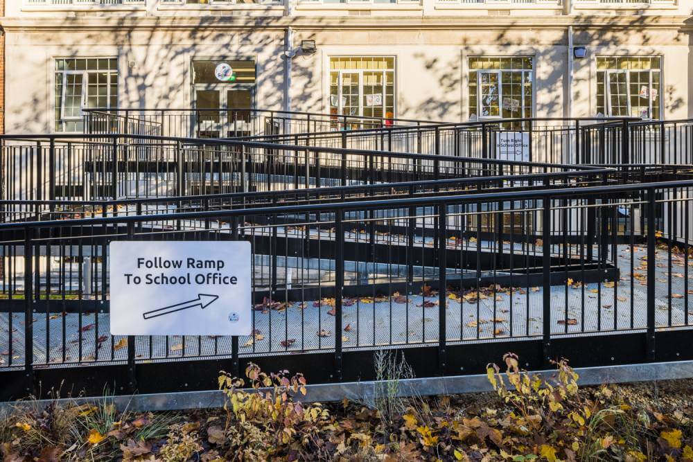 Paces School Accessible Ramp
