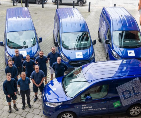The DL Company Ford Van Fleet