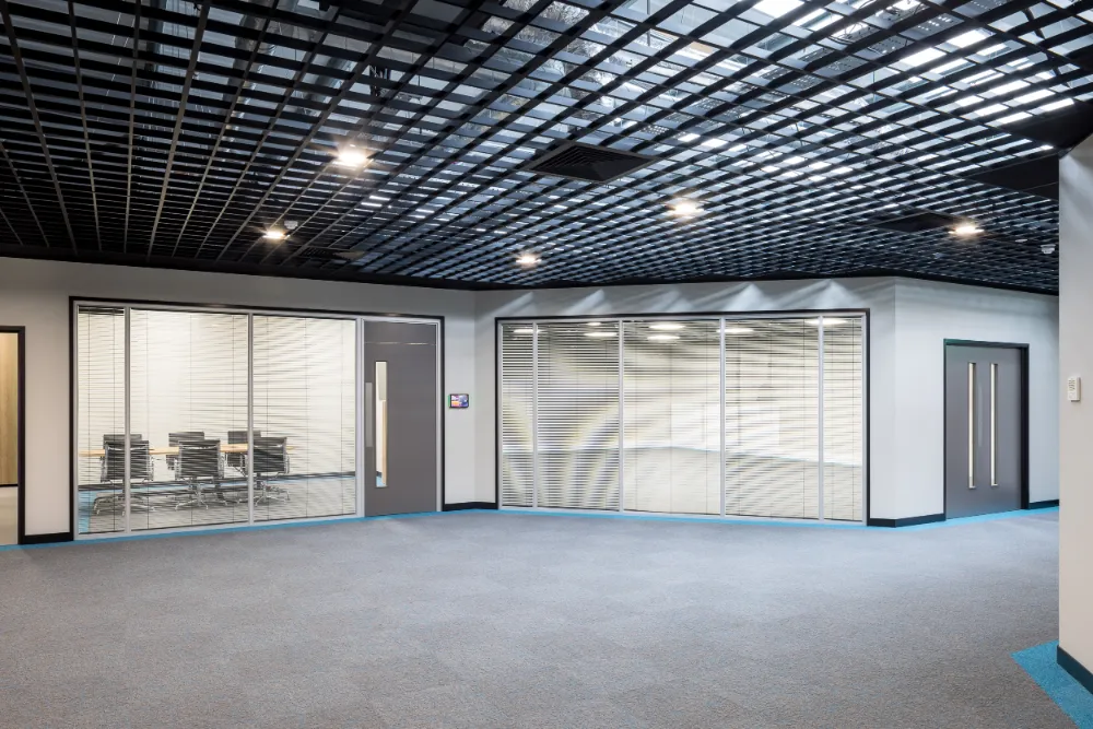 Glass Partitioning Walls Modern Office Sections 2